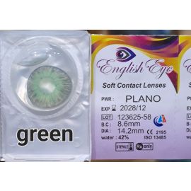 English Eye Soft Contact Lenses - Light Green