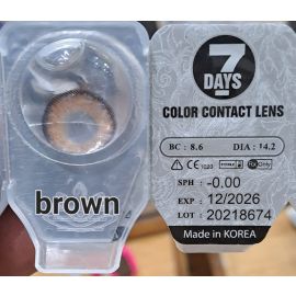 English Eye Soft Contact Lenses -Brown