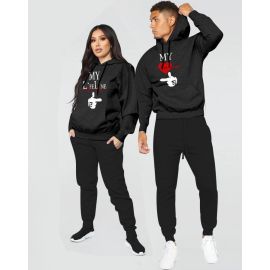 Complete Couple Suit Hoodie with Trouser - Life Line