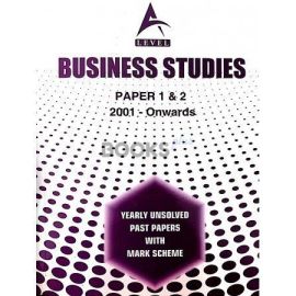 A Level Business Studies P1 & P2 Unsolved Upto Nov 2021