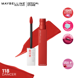 Maybelline New York SuperStay Matte Ink Liquid Lipstick -118 - Dancer