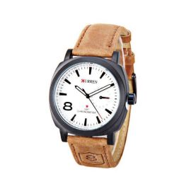 Curren Unisex Watch (White 4.5cm Dial) - CUR109
