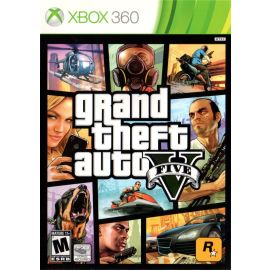 Grand Theft Auto V for Xbox 360 Game CD