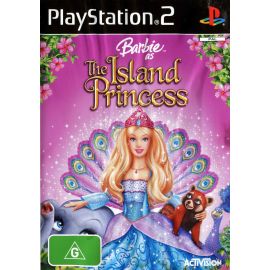 Barbie as the Island Princess PS2 Game CD
