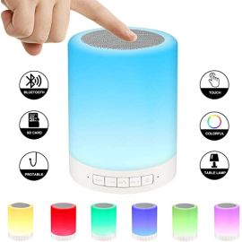 Led Touch Lamp Light Speaker Bluetooth Wireless Portable Cl-671