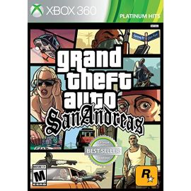 Grand Theft Auto: San Andreas for Xbox 360 Game CD