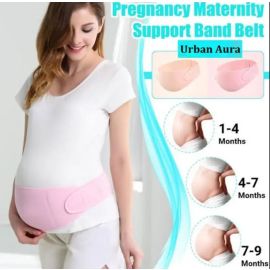 Bellyband Maternity Support Belt Stress Pain Relief Breathable Skin Color