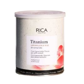 RICA LIPOSOLUBLE WAX TITANIUM 800 ML