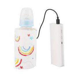 Baby Milk Warmer USB Portable Travel Mug Milk Warmer Heater Bottle Heater Feeding Bottle Infant Yellow