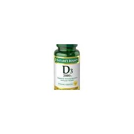 Nature's Bounty D3 2000IU, 150 Softgels, Vitamin Supplement