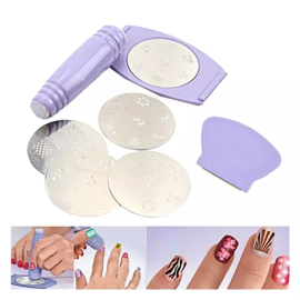 Nail Art Stamping Kit For Women