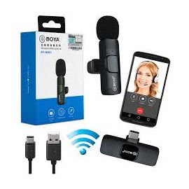 BOYA BY-MW3 Wireless With Dual Microphone and dual connectors (Type C & IOS)