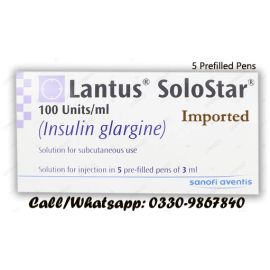 Insulin Solostar Price In Pakistan – Imported