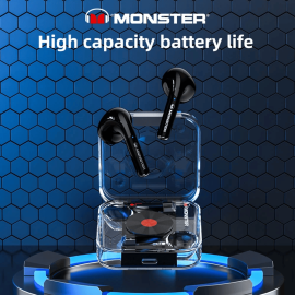 Monster Airmars XKT01 True Wireless Bluetooth Earbuds GAMING