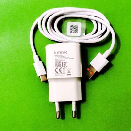Infinix 18W Charger With Type-C Cable