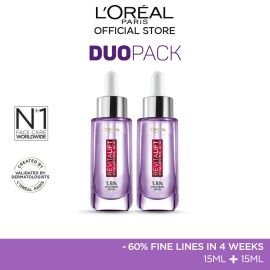 15ml Duo Pack - L'Oreal Revitalift 1.5% Hyaluronic Serum