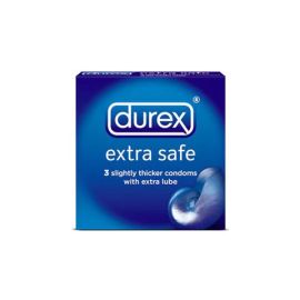 Durex Condoms Extra Safe Extra Thick Safety Condoms 12 Pcs