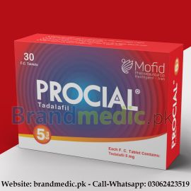 100% Original Procial 5mg Tadalafil 30’S