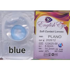 English Eye Soft Contact Lenses - Blue