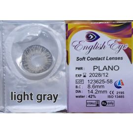 English Eye Soft Contact Lenses - Light Gray