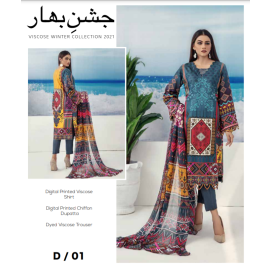 Viscose Winter Collection D-01