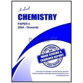 A Level Chemistry Paper 4 Unsolved Upto Jun 2022