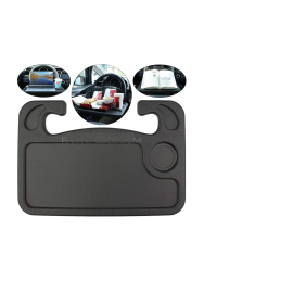 Universal Car Steering Wheel Food Tray | Travelling Tray | Black
