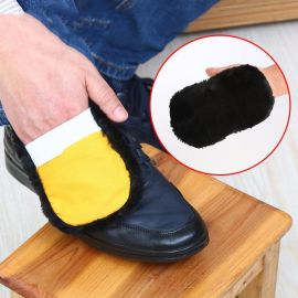 1Pcs Household Cleaning Cloth Shoeshine Furniture Leather Bag Wool Gloves