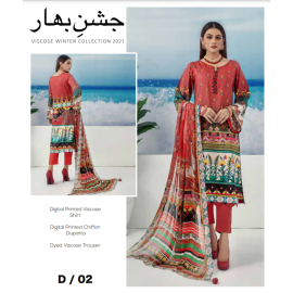 Viscose Winter Collection D-02