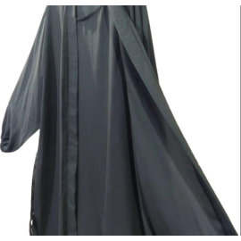 1 Pc women's stitched Nida Plain Abaya