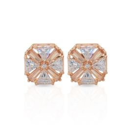 Cufflers Modern Gold Hexagon Cufflinks CU-3006 with Free Gift Box