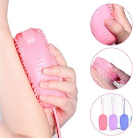 Silicon Bath Brush Super soft Scrubbing Brush| Back Brush Scrubber Silicone Body Cleansing Brush| Bath Brush Scrub