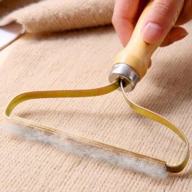 Portable Lint Remover Clothes Fuzz Fabric Shaver Brush Tool Power-Free Fluff Removing Roller for Sweater Woven Coat