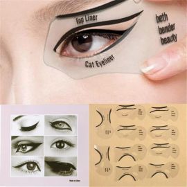 6 Pcs Stencils For Perfect Cat Eye Liner & Smokey Eyes 4.58036 84