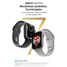 Dt No. 1 Dt7 Series 7 Smart Watch With Nfc 1.9 Inch Square Screen Bluetooth Call