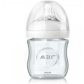 Philips AVENT Glass Feeding Bottle 120 ML PK1 (Natural Range) (SCF671/13)