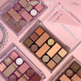 MISS LARA 12 Color Eye Shadow Palette Super Pigmented