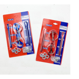 Bonnet Hood Pins High Quality Aluminium Blue