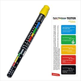 Auto Lak Car Paint Tester Pen BIT 3003 Paint Thickness Meter Gauge Car Paint Accident Crash Checker Car Body Damage Detector with Magnetic Tip