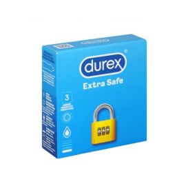 Durex Extra Safe Extra Thick Safety Condoms 3 Pcs