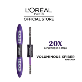L'Oreal Paris False Lash Superstar X Fiber Cannes Mascara, Xtreme Black (Loreal)