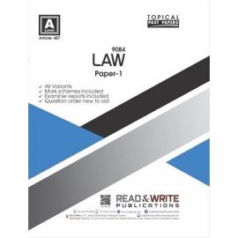 Law A Level Paper 1 Topical Past Papers Art 487