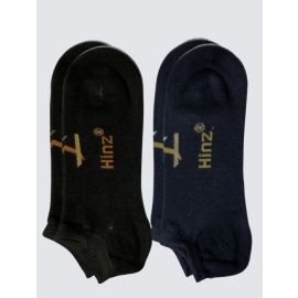 PREMIUM HINZ SNEAKER SOCKS PACK OF 4 (BLACK & BLUE)