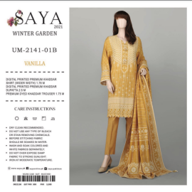 SAYA WINTER GARDEN VANILLA MUSTARD